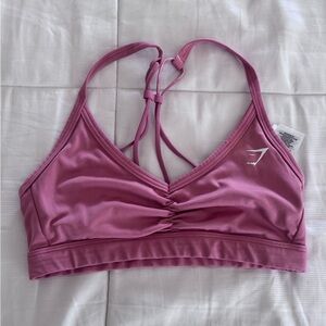 Gymshark Pink Strappy Sports Bra